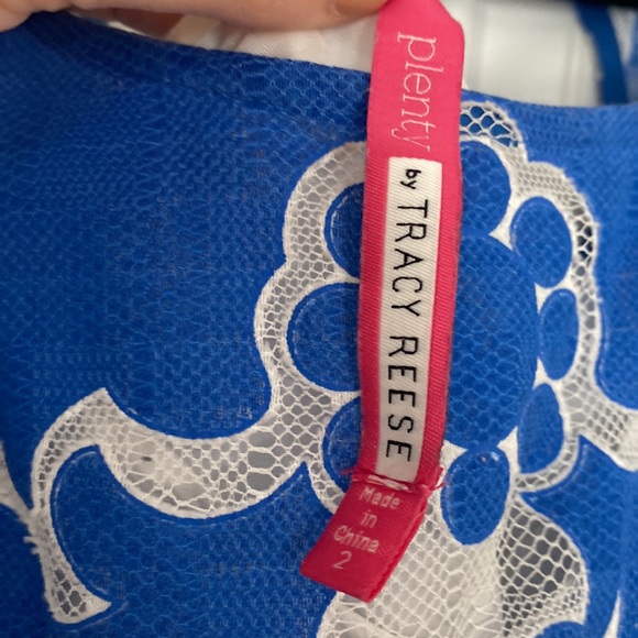 Anthropologie Blue and White Plenty by Tracy Reese Dress - Picture 7 of 9